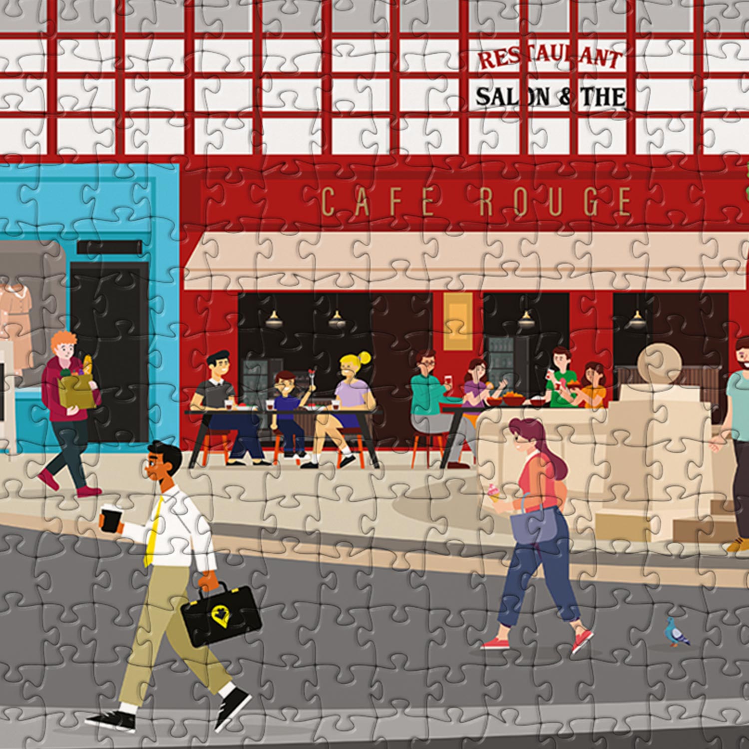 Hertford Parliament Square Puzzle - Bespoke Jigsaw Puzzles - Local Puzzle