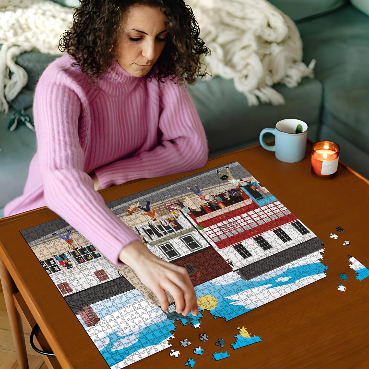 Hertford Parliament Square Puzzle - Bespoke Jigsaw Puzzles - Local Puzzle