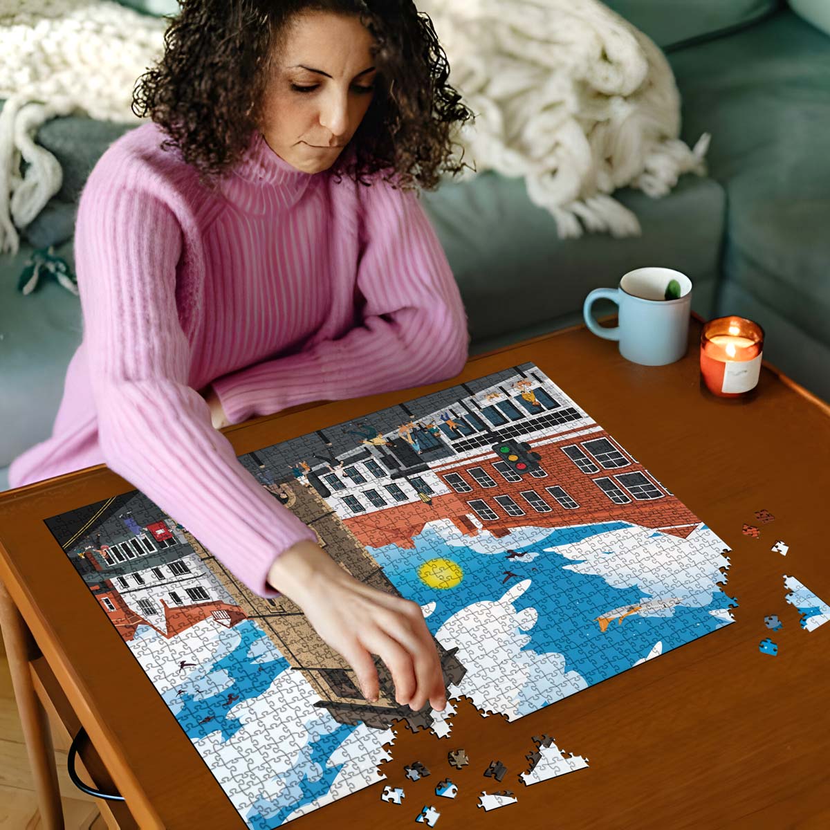 St Albans Clock Tower Puzzle - Bespoke Jigsaw Puzzles - Local Puzzle