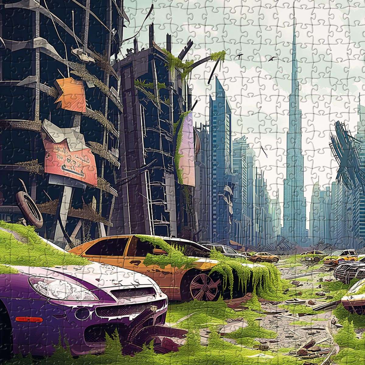 Apocalypse Dubai Puzzle - Bespoke Jigsaw Puzzles - Local Puzzle 