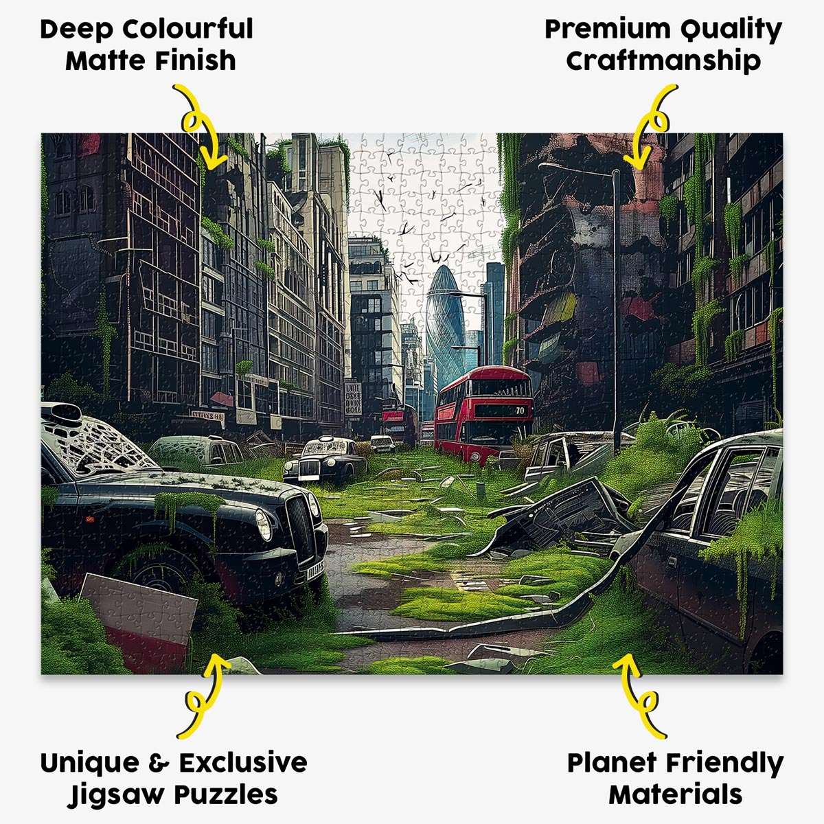 Apocalypse London Puzzle - Bespoke Jigsaw Puzzles - Local Puzzle 