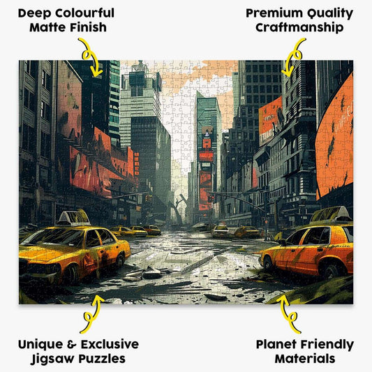 Apocalypse New York Puzzle - Bespoke Jigsaw Puzzles - Local Puzzle 