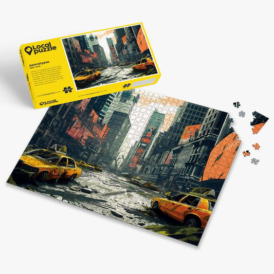Apocalypse New York Puzzle - Bespoke Jigsaw Puzzles - Local Puzzle 