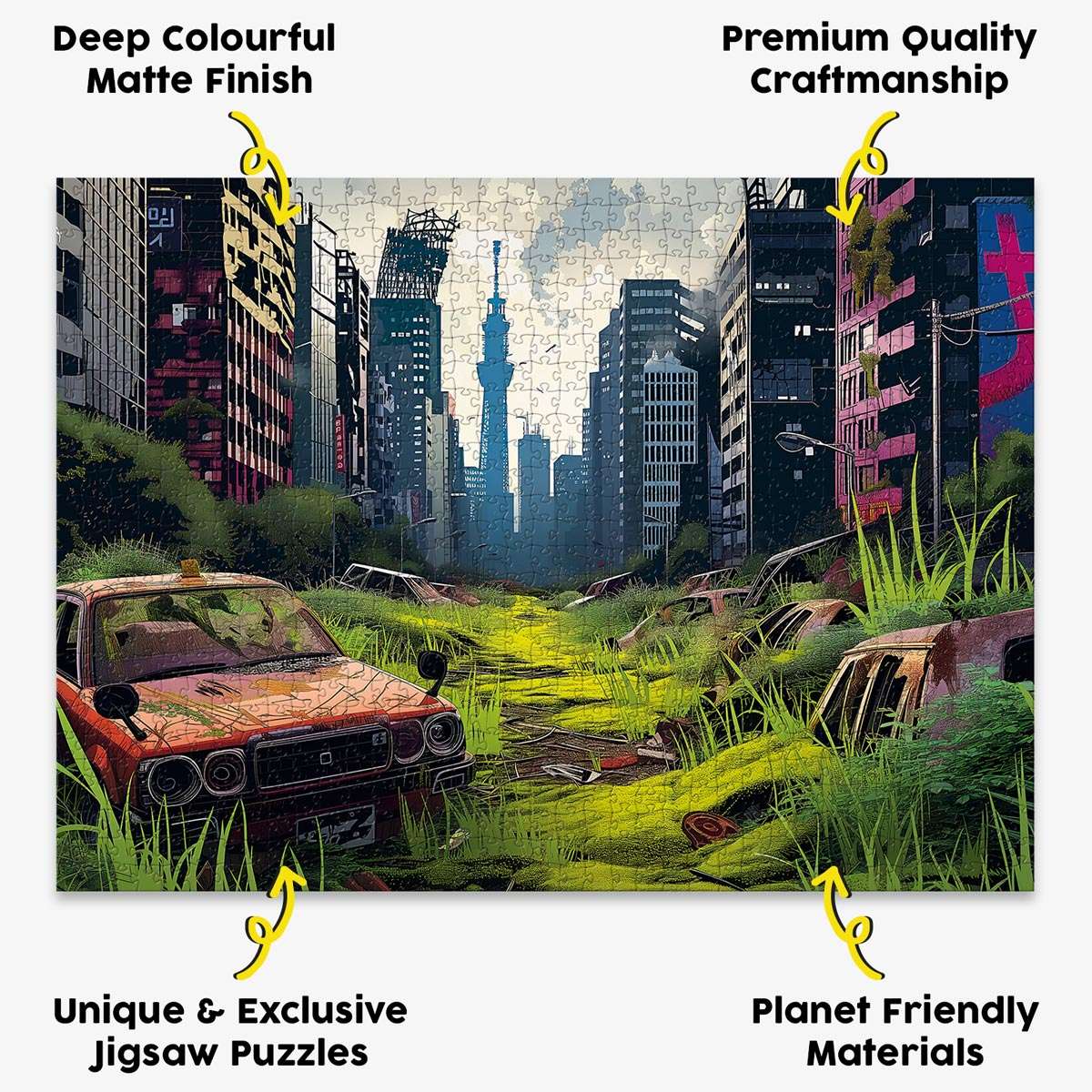Apocalypse Tokyo Puzzle - Bespoke Jigsaw Puzzles - Local Puzzle 
