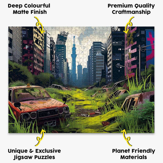 Apocalypse Tokyo Puzzle - Bespoke Jigsaw Puzzles - Local Puzzle 