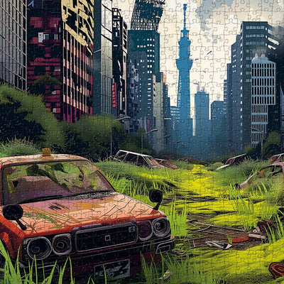 Apocalypse Tokyo Puzzle - Bespoke Jigsaw Puzzles - Local Puzzle 