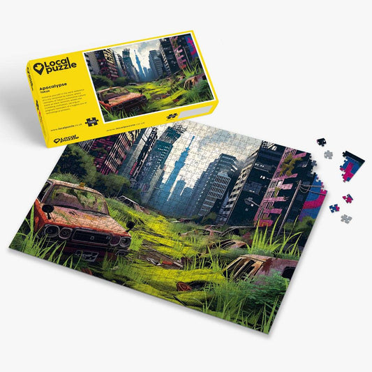 Apocalypse Tokyo Puzzle - Bespoke Jigsaw Puzzles - Local Puzzle 