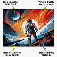 Astronaut Exploration Puzzle - Bespoke Jigsaw Puzzles - Local Puzzle 