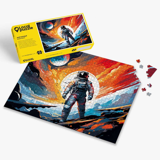 Astronaut Exploration Puzzle - Bespoke Jigsaw Puzzles - Local Puzzle 