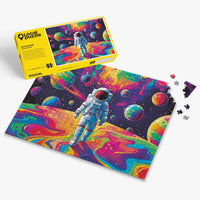 Astronaut Psychedelics Puzzle - Bespoke Jigsaw Puzzles - Local Puzzle 