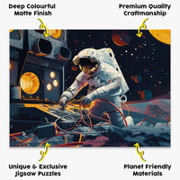 Astronaut Repair Puzzle - Bespoke Jigsaw Puzzles - Local Puzzle 