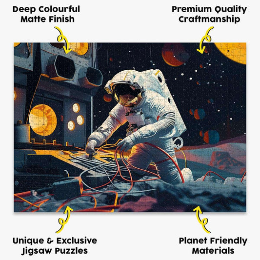Astronaut Repair Puzzle - Bespoke Jigsaw Puzzles - Local Puzzle 