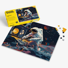 Astronaut Repair Puzzle - Bespoke Jigsaw Puzzles - Local Puzzle 