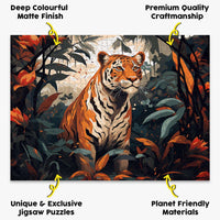 Bengal Tiger Puzzle - Bespoke Jigsaw Puzzles - Local Puzzle 