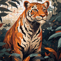 Bengal Tiger Puzzle - Bespoke Jigsaw Puzzles - Local Puzzle 