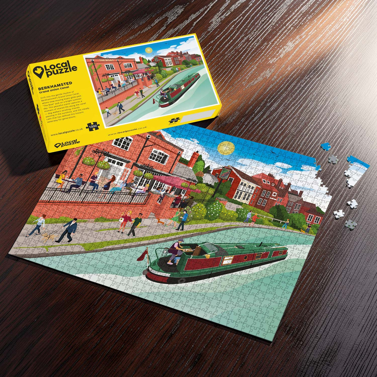 Berkhamsted Grand Union Canal Puzzle (1000 pcs)