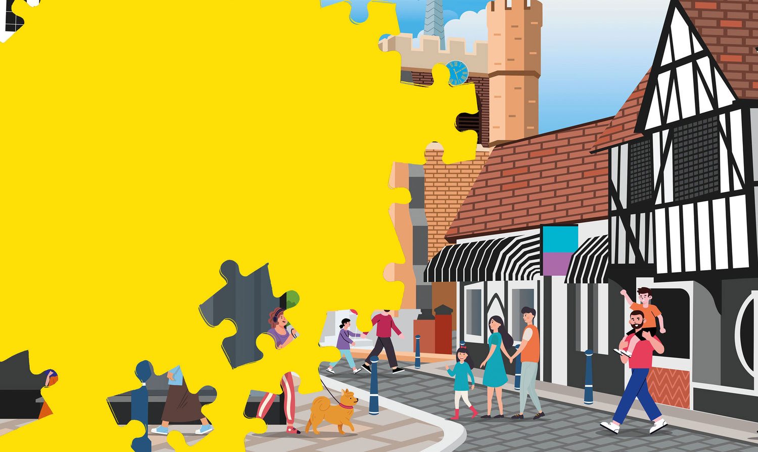 Bespoke jigsaw puzzles for adults - Local puzzle - Hitchin Hero Header