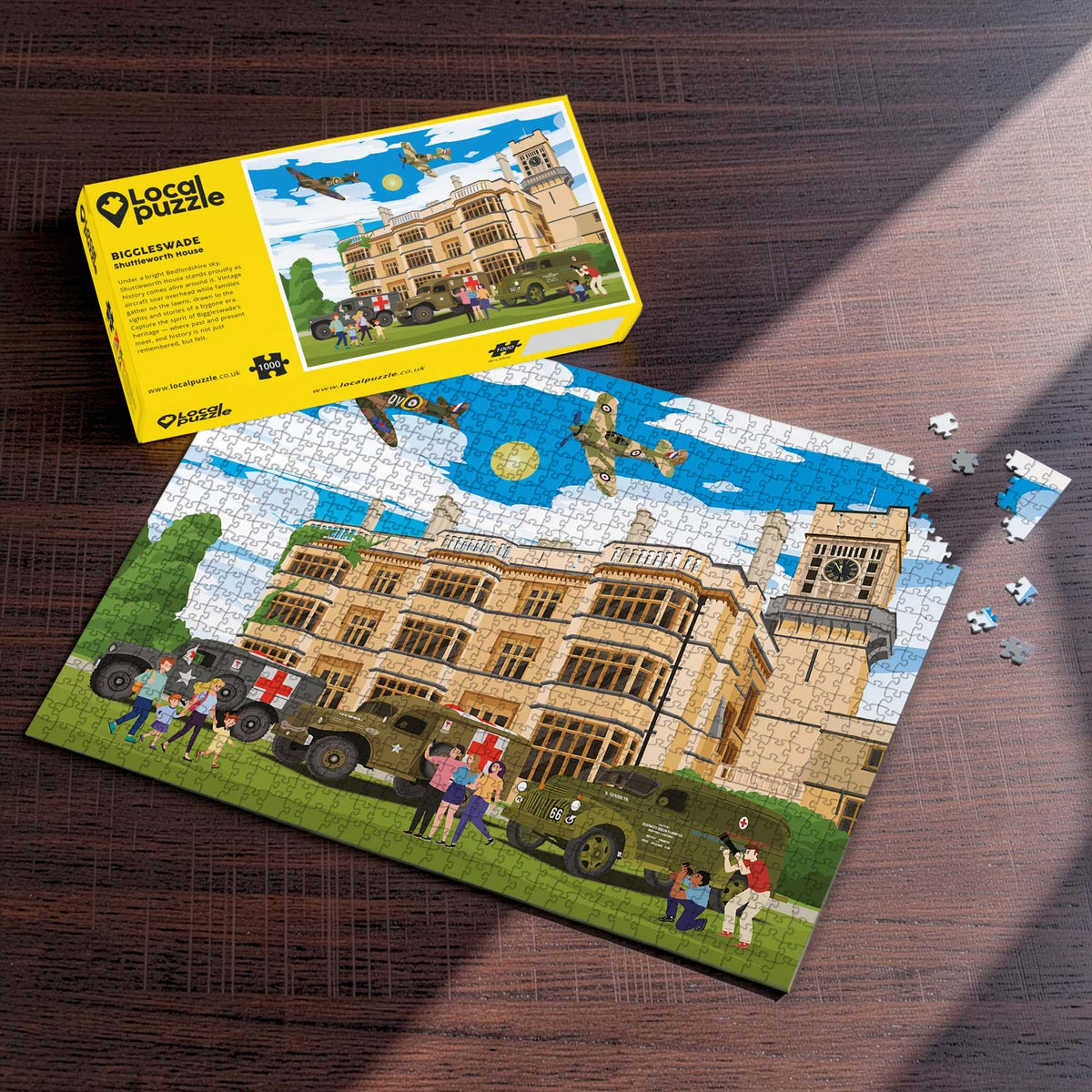 Biggleswade Shuttleworth House Puzzle (1000 pcs)