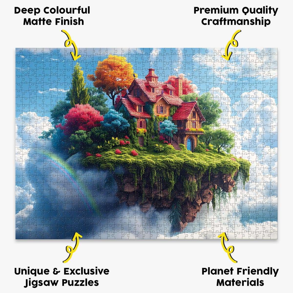 Cloud Island Puzzle - Bespoke Jigsaw Puzzles - Local Puzzle 