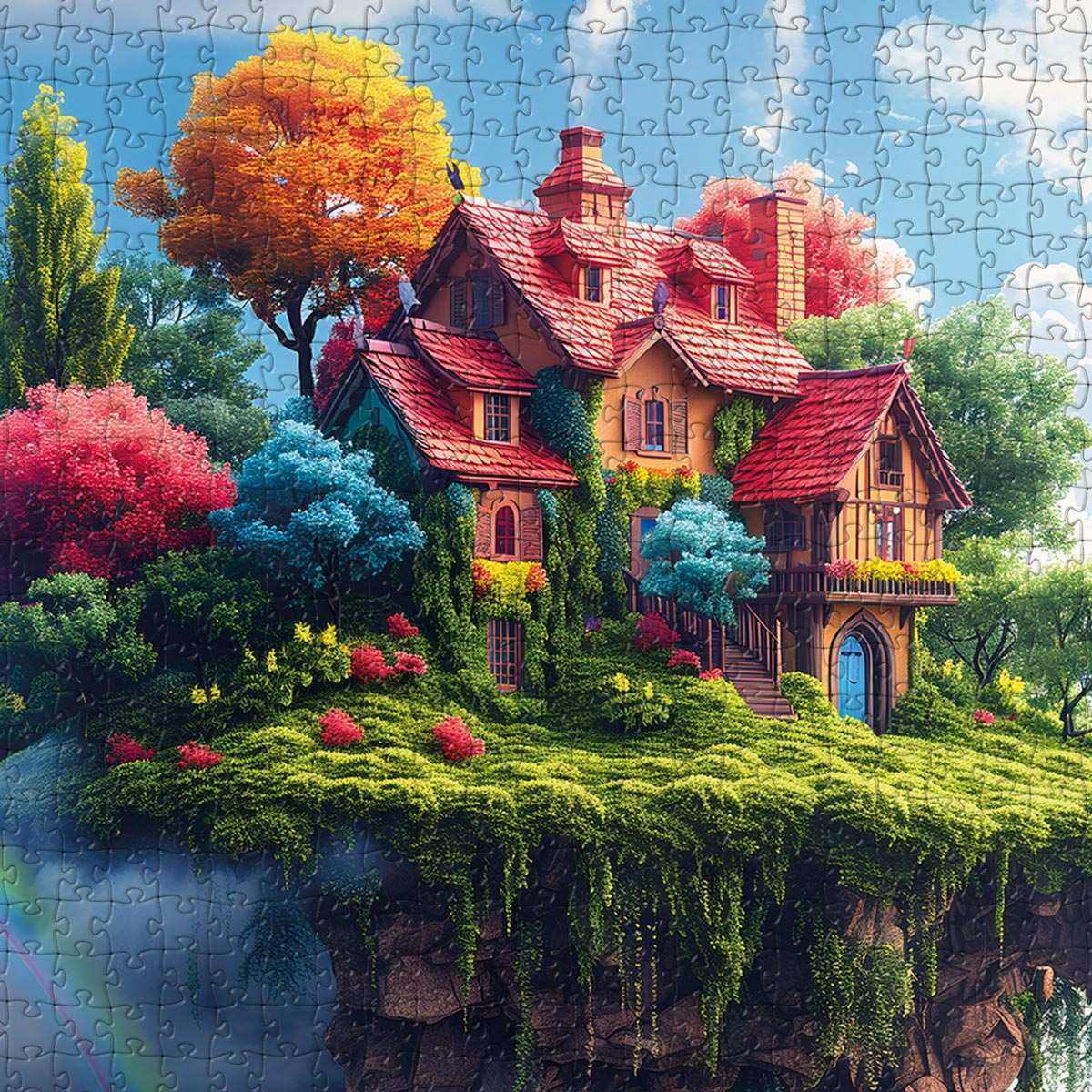 Cloud Island Puzzle - Bespoke Jigsaw Puzzles - Local Puzzle 