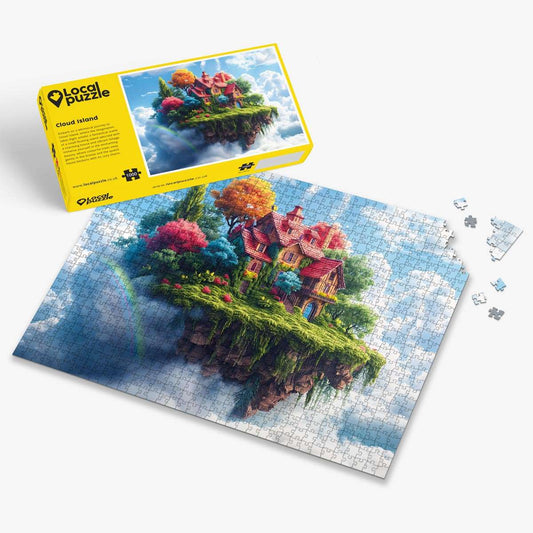 Cloud Island Puzzle - Bespoke Jigsaw Puzzles - Local Puzzle 