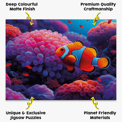 Clownfish Nursery Puzzle - Bespoke Jigsaw Puzzles - Local Puzzle 