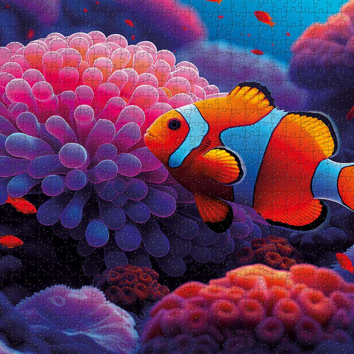 Clownfish Nursery Puzzle - Bespoke Jigsaw Puzzles - Local Puzzle 