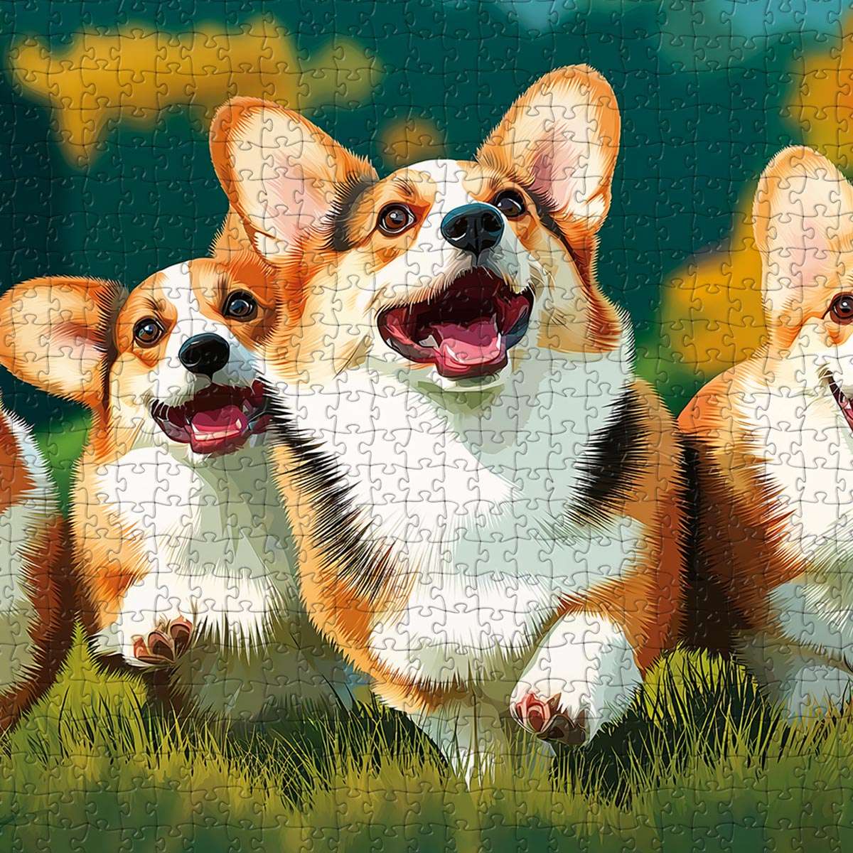 Corgi Adventure Puzzle - Bespoke Jigsaw Puzzles - Local Puzzle 