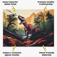 Dinosaur Roar Puzzle - Bespoke Jigsaw Puzzles - Local Puzzle 