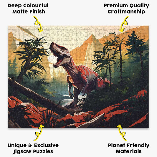 Dinosaur Roar Puzzle - Bespoke Jigsaw Puzzles - Local Puzzle 