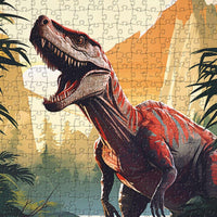 Dinosaur Roar Puzzle - Bespoke Jigsaw Puzzles - Local Puzzle 