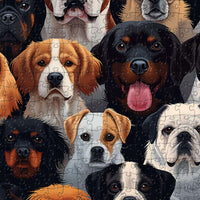 Dog Breeds Puzzle (#1) - Bespoke Jigsaw Puzzles - Local Puzzle 