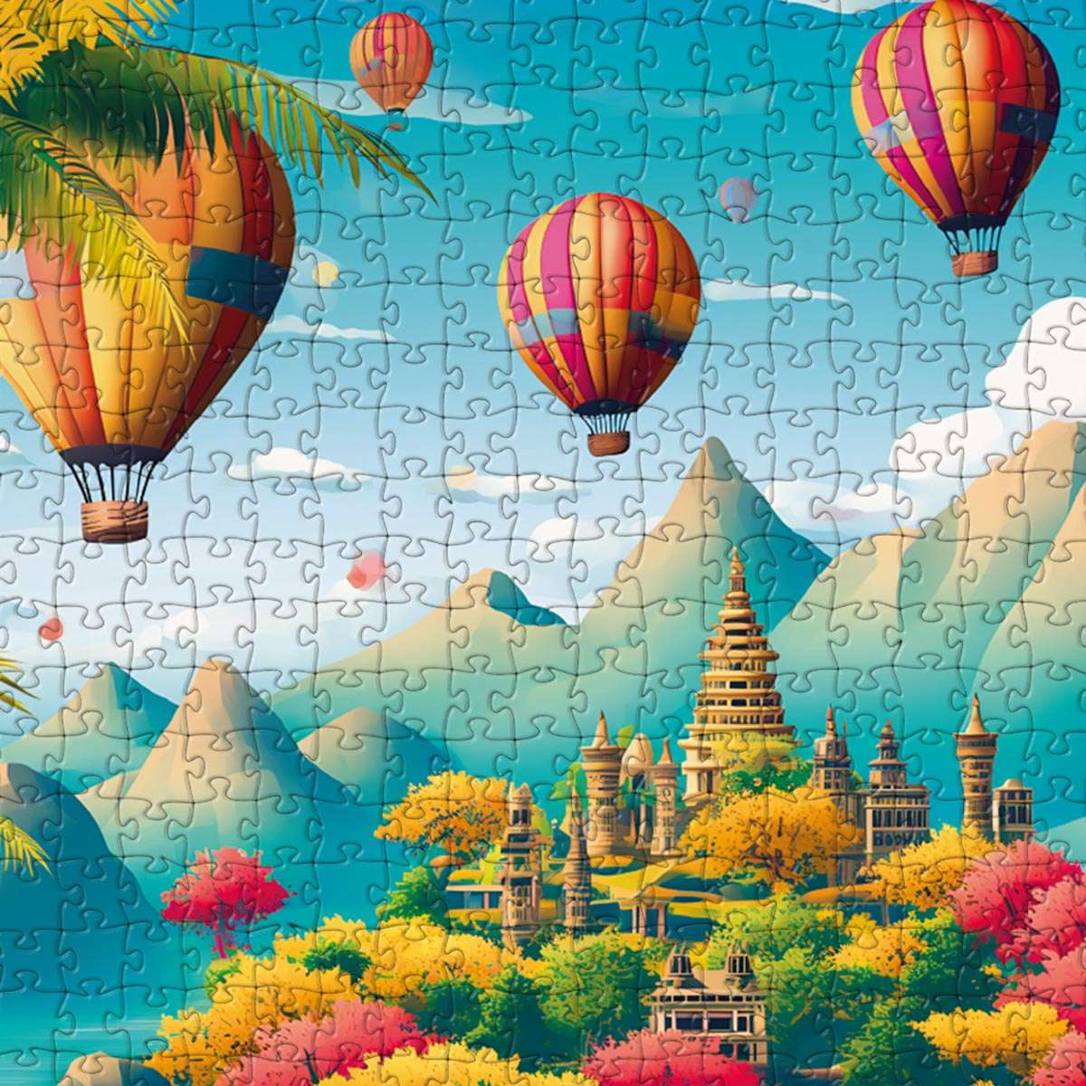 Fantasy Island Puzzle - Bespoke Jigsaw Puzzles - Local Puzzle 