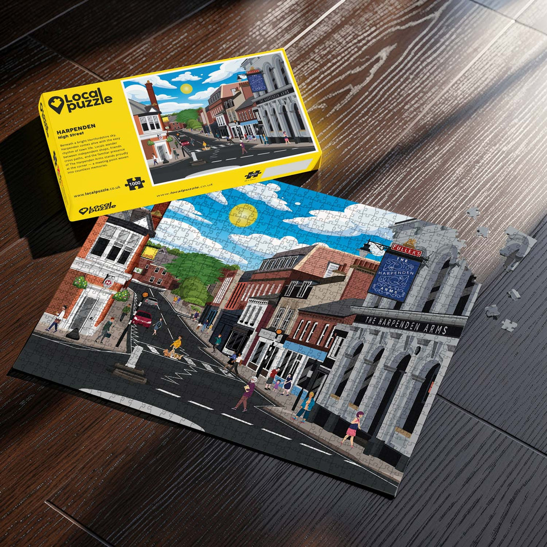 Harpenden High Street Puzzle (1000 pcs)