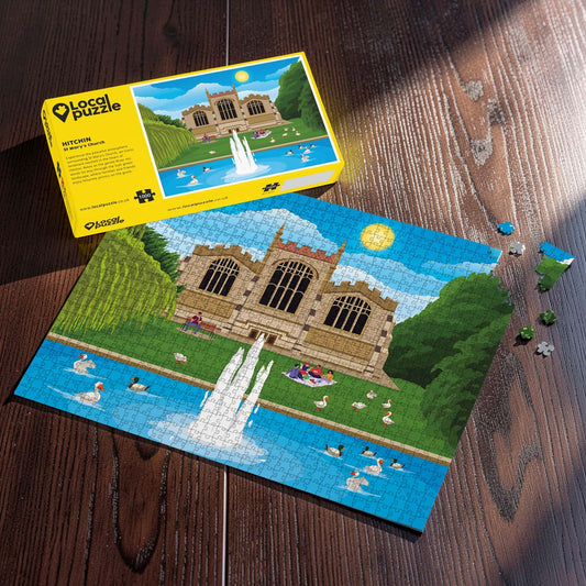 Hitchin St Mary's Church Puzzle (1000 pcs)
