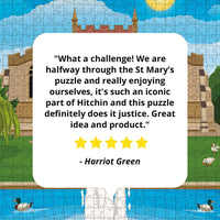 Hitchin St Mary's Church Puzzle - Bespoke Jigsaw Puzzles - Local Puzzle 