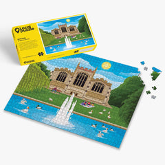 Hitchin St Mary's Church Puzzle - Bespoke Jigsaw Puzzles - Local Puzzle 