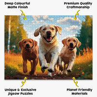 Labrador Adventure Puzzle - Bespoke Jigsaw Puzzles - Local Puzzle 
