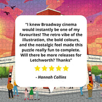 Letchworth Broadway Cinema Puzzle - Bespoke Jigsaw Puzzles - Local Puzzle 