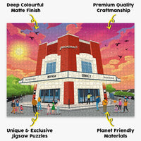 Letchworth Broadway Cinema Puzzle - Bespoke Jigsaw Puzzles - Local Puzzle 