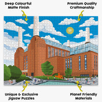 London Battersea Power Station Puzzle (1000 pcs)