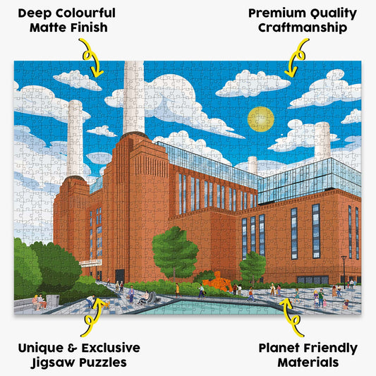 London Battersea Power Station Puzzle (1000 pcs)