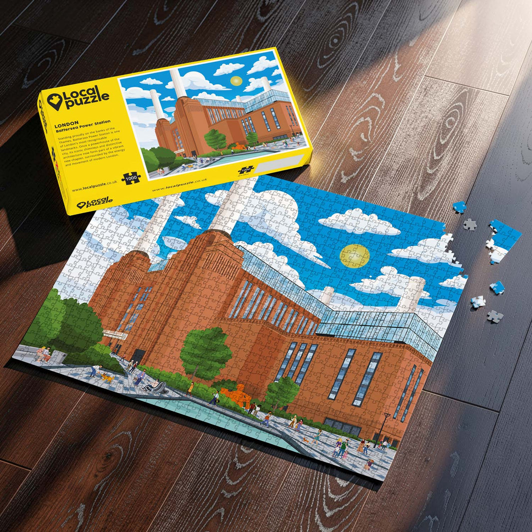 London Battersea Power Station Puzzle (1000 pcs)