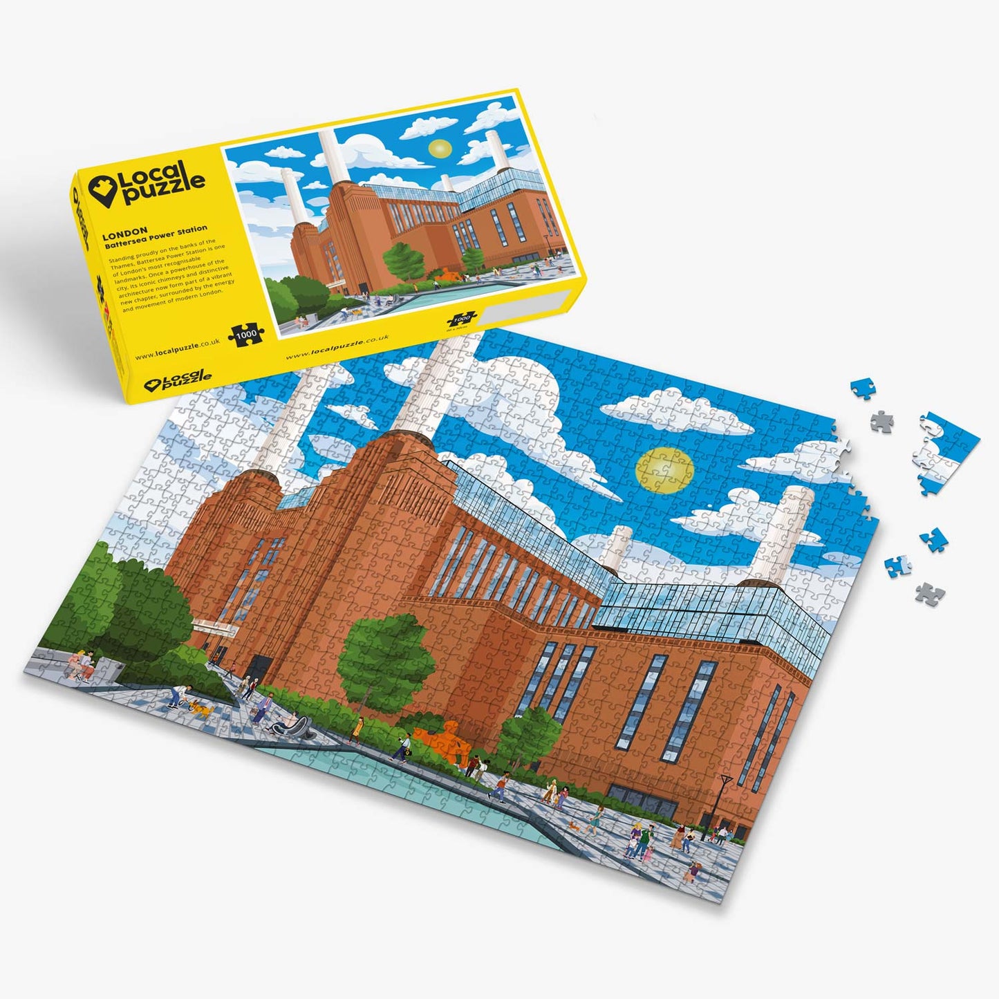 London Battersea Power Station Puzzle (1000 pcs)
