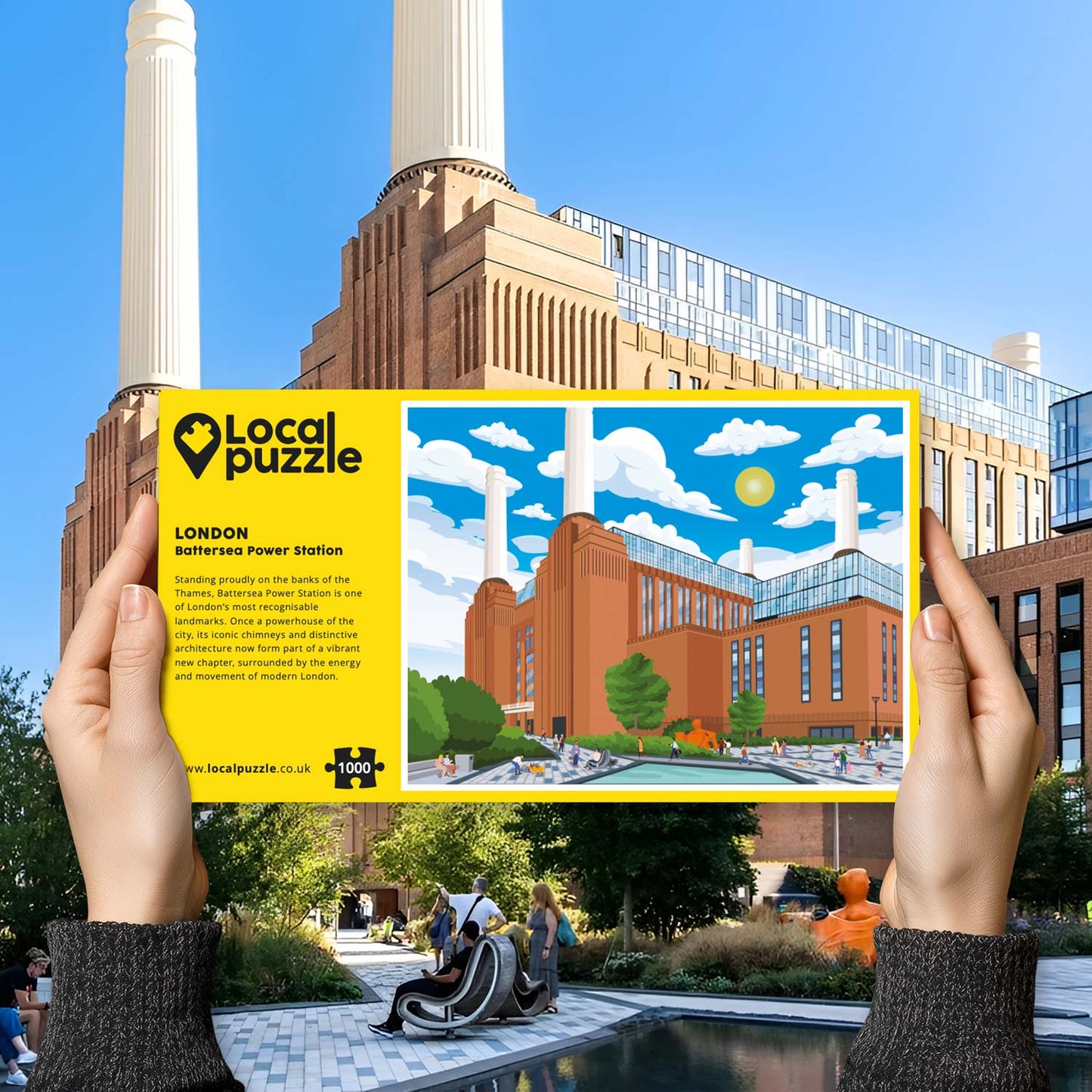 London Battersea Power Station Puzzle (1000 pcs)