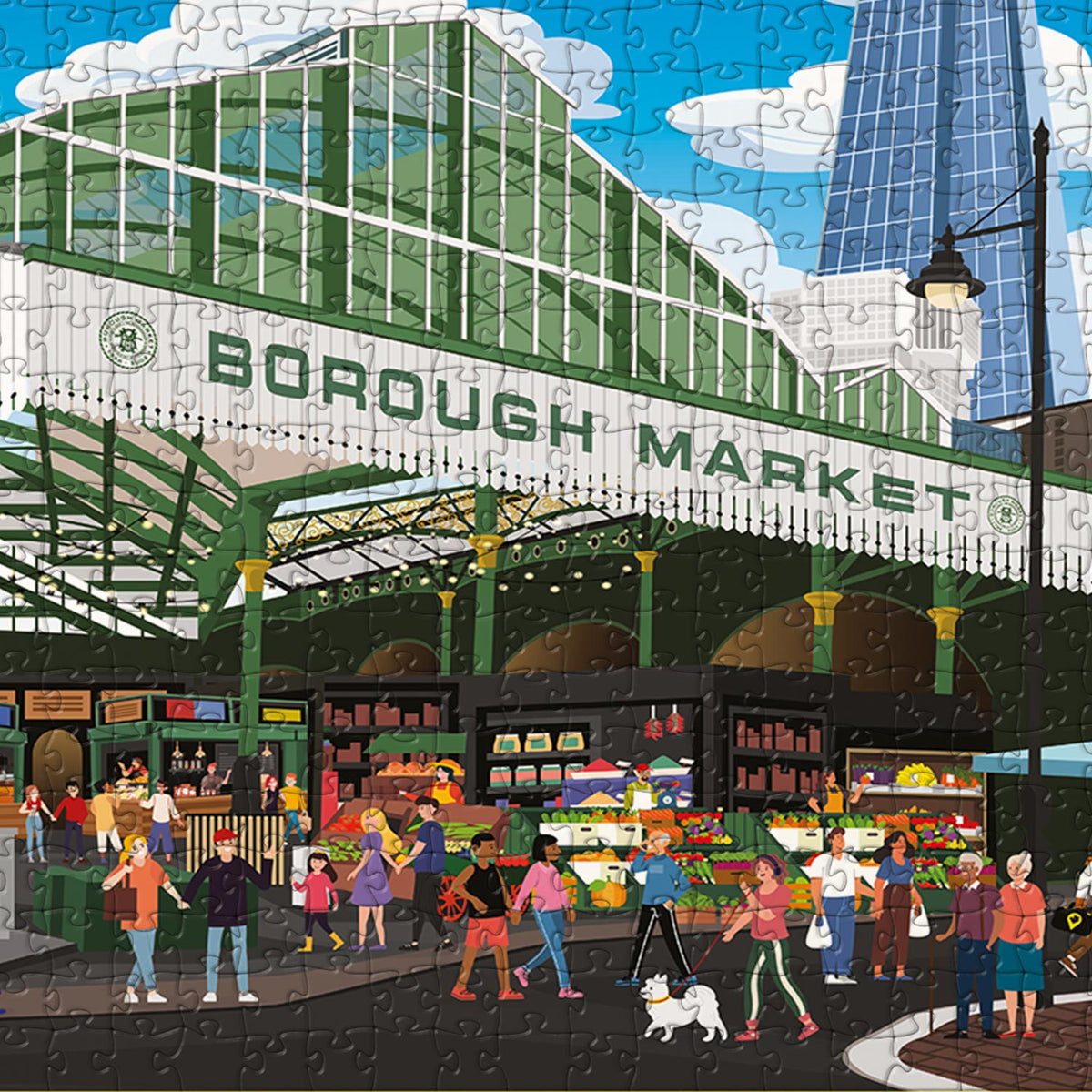 London Borough Market Puzzle (1000 pcs)