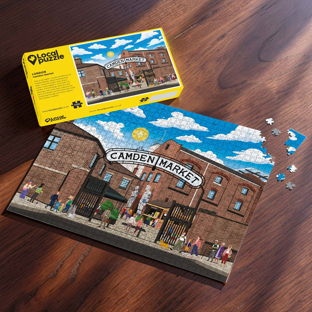 London Camden Market Puzzle (1000 pcs)