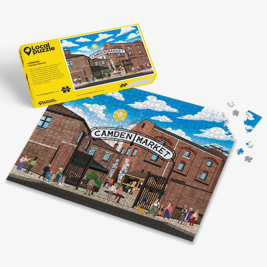 London Camden Market Puzzle (1000 pcs)
