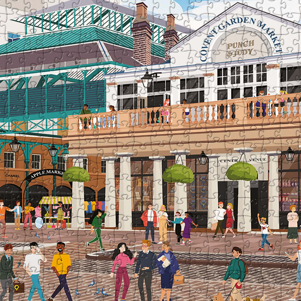 London Covent Garden Piazza Puzzle (1000 pcs)