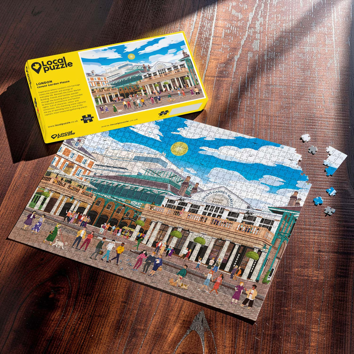 London Covent Garden Piazza Puzzle (1000 pcs)